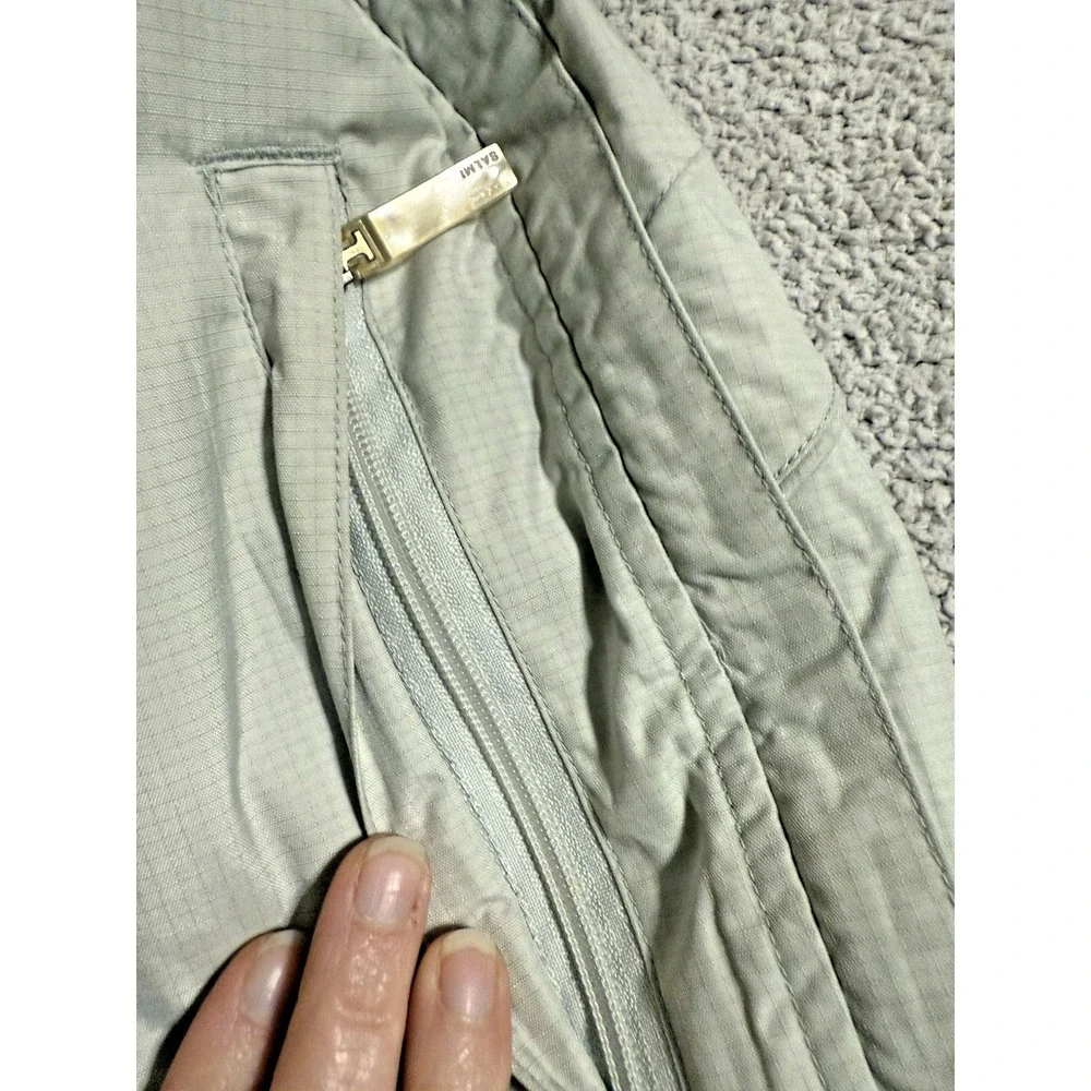 KARBON Ski Pants Mens Large Gray Insulated Snowboard Suspenders Pockets